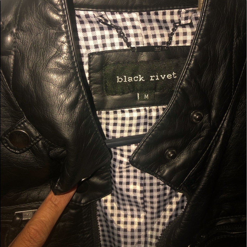 Leather jacket